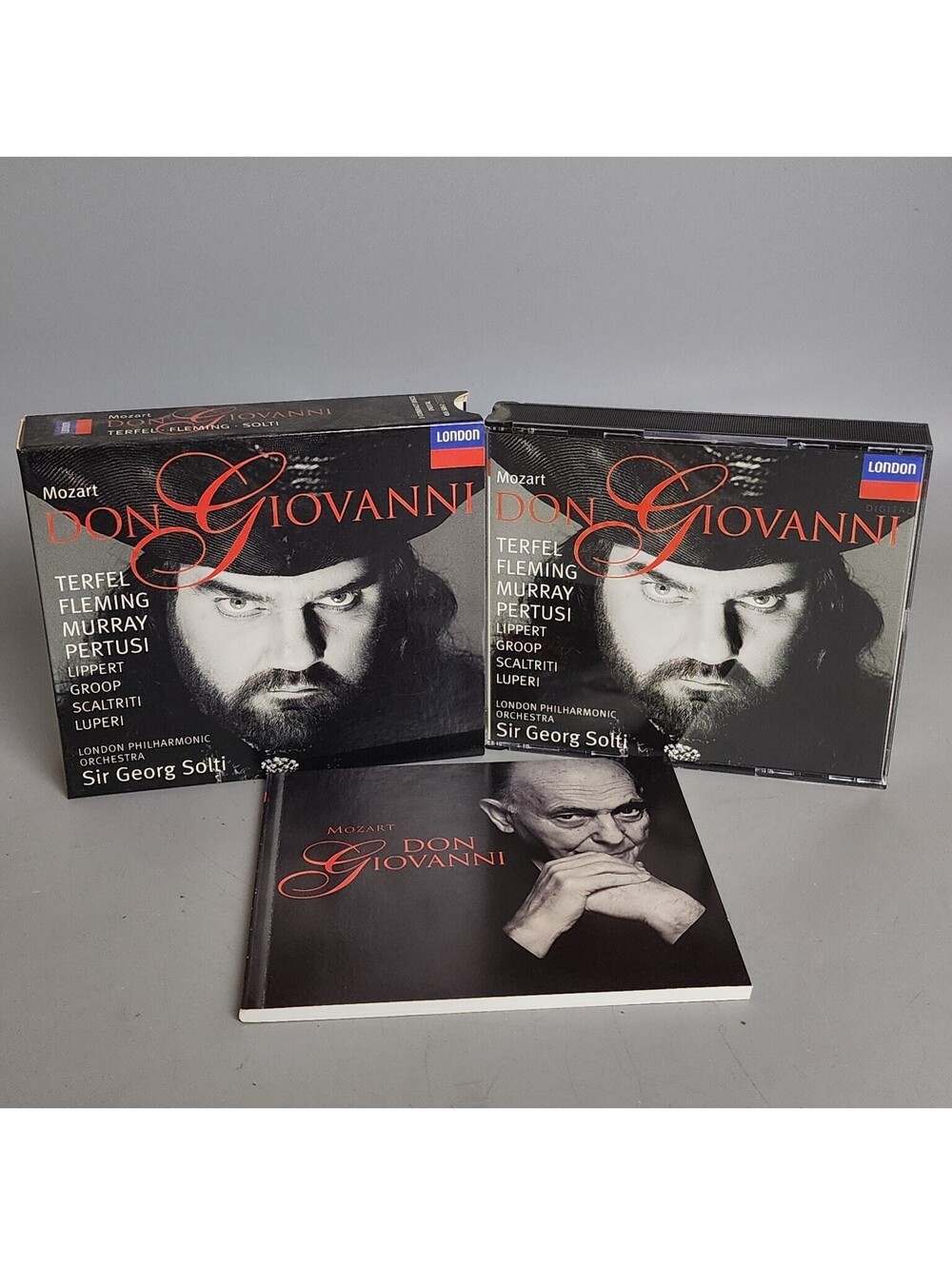 Mozart Don Giovanni CD Opera Sir Georg Solti London Philharmonic Bryn Terfel